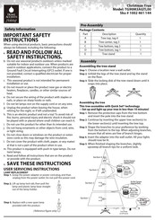 Home Accents Holiday TG90M3AGTL00 Manual