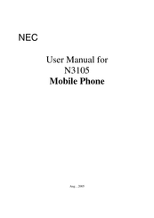 NEC N3105 User Manual