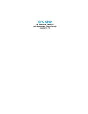 Boser BPC-6690 Manual