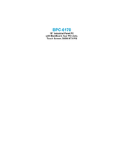 Boser BPC-6170 Manual