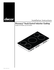 Dacor Discovery DYTT305NB Installation Instructions Manual