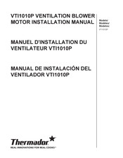Thermador VTR1330P Installation Manual
