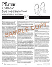 Spectrum Brands Pfister LG529-MCC Manual