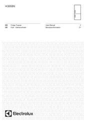 Electrolux IK305BN User Manual