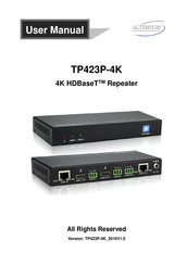 Altimium TP423P-4K Manual