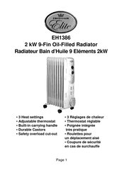 Prem-I-Air Elite EH1386 Manual