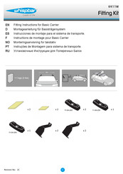 Whispbar K411W Fitting Instructions For Basic Carrier