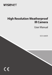 Wisenet SCO-6085R User Manual