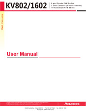 Acnodes KV1802 User Manual