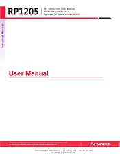 Acnodes RP1205 User Manual