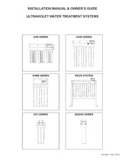 Hydrotech Aqua Flo UV1-EPCB Series Installation Manual & Owner's Manual