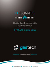 GasTech D-Guard2S Operator's Manual