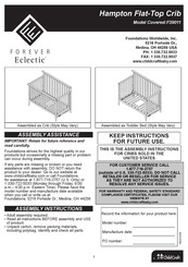 Child Craft FOREVER Eclectic Hampton F39011 Manual
