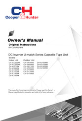Cooper & Hunter CH-IC085RK Owner's Manual