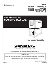 Generac Power Systems 005191-1 Owner's Manual