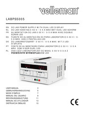 Velleman LABPS5005 User Manual