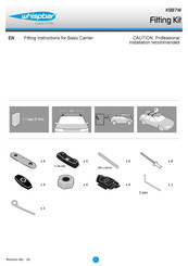 Whispbar K987W Fitting Instructions Manual