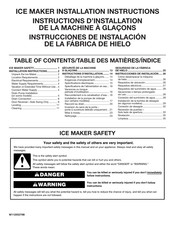 Whirlpool WUI95X15 Installation Instructions Manual