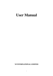 YF G79C001 User Manual