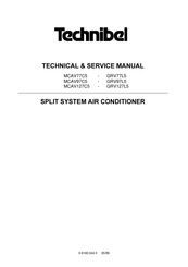 Technibel GRV77L5 Technical & Service Manual