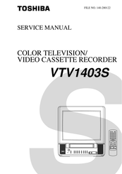 Toshiba VTV1403S Service Manual