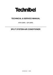 Technibel Climatisation GR128R5 Technical & Service Manual
