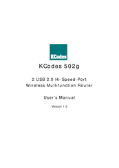 KCodes 502g User Manual