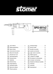 Stomer Professional SPD-651x2 User Manual