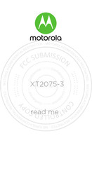 Motorola XT2075-3 Read Me