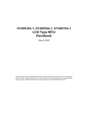 Holtek HT49R30A-1 Handbook