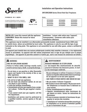 Superior Fireplaces DRC3540DEN Installation And Operation Instruction Manual