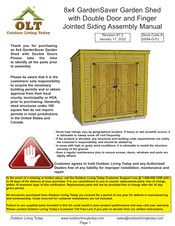 Olt GS84-D-FJ Assembly Manual