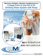 AMI AAA-RO50PUVA Manual For Installation, Operation And Maintenance