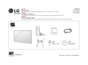 LG 55LJ5400 Easy Setup Manual