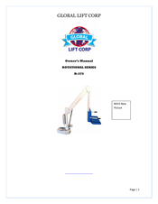global lift corp R-375 Owner's Manual