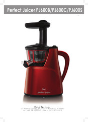 Eldom Perfect Juicer PJ600B Operating	 Instruction