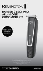 Remington Barber's Best Pro MB4373AU Use & Care Manual