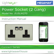 Megaman LightwaveRF Connect JSJSLW270BLK Instruction Manual