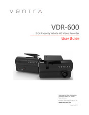VENTRA VDR-600 User Manual