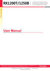 Acnodes RK1200T User Manual