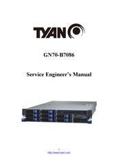 MiTAC TYAN B7086G70V6E2HR Service Engineer's Manual