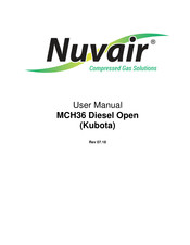 Nuvair Open Horizontal Electric MCH30 User Manual