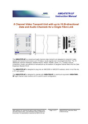 AMG AMG4787R-SF Instruction Manual