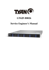 MiTAC TYAN B8026G62FV10HR-LE Service Engineer's Manual