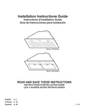 Elisa EPR628S1 Installation Instruction Manual