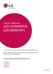 LG 22MP68VQ-P Owner's Manual