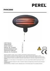 Perel PHW2000 User Manual