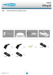 Whispbar K587W Fitting Instructions Manual