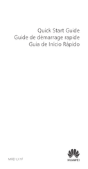 Huawei Y6 Quick Start Manual