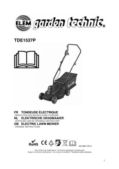 Elem Garden Technic TDE1537P Original Instructions Manual
